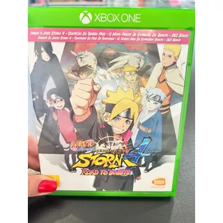 Naruto Shippuden: Ultimate Ninja Storm 4 Road To Boruto Xbox One Mídia Fisica Semi Novo