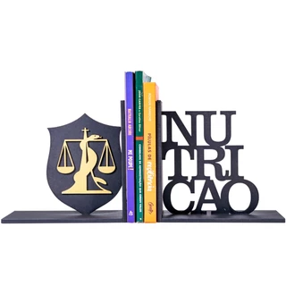 Suporte de livros nutrição mdf