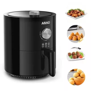 Fritadeira Elétrica UFRP Air Fryer Sem Óleo Pratic 4,2 Litros Preto Arno