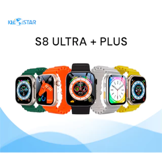 Smartwatch S8 Ultra+ Plus Relógio Inteligente Série 8 Pulseira Oceano Lançamento 2023 Original