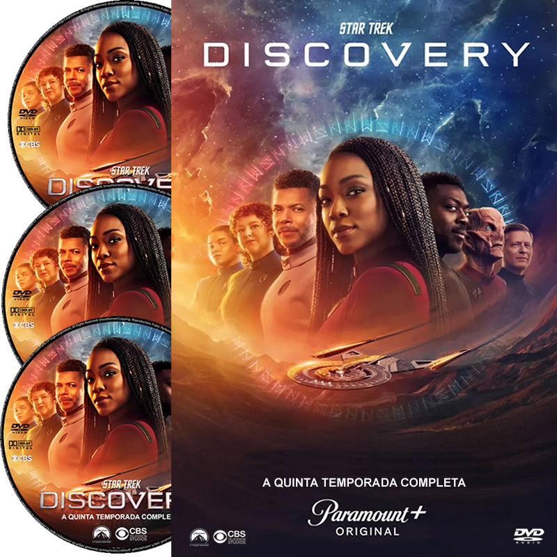 dvd série Star Trek: Discovery 5ª Temporada Completa box | Shopee
