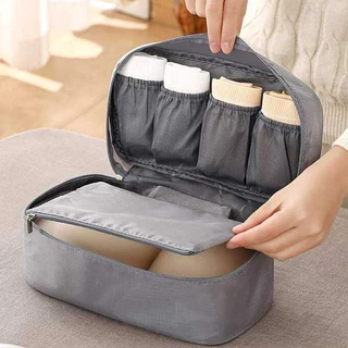 Bolsa Organizador De Viagem Unissex Lingerie Calcinha Sutiã
