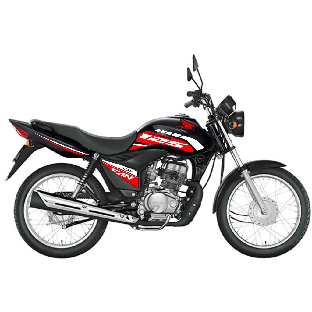 Faixas Adesivos Emblemas Fan 125 2009 2010 2011 2012 2013 | Shopee Brasil