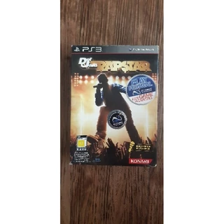 Microfone Konami original lacrado + jogo Def Jam Rapstar Ps3 Lacrado