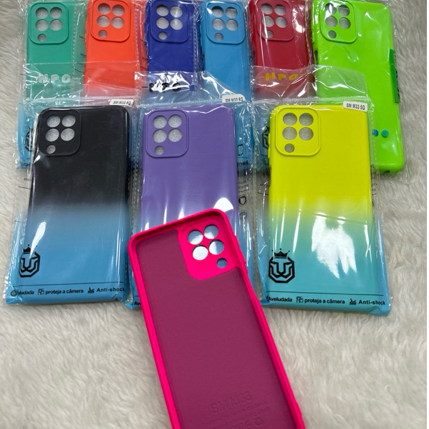 Capa Case Camurça Para Samsung M33 / M34 / M51 / M52 5g / M53 / M54 / M62