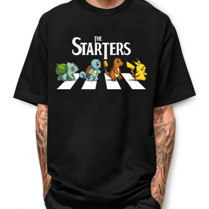 Camiseta Camisa Blusa Unissex Algodão pokemon