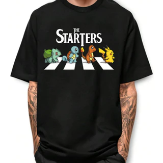 Camiseta Camisa Blusa Unissex Algodão pokemon