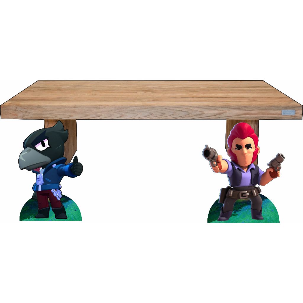 Kit Festa Brawl Stars - 2 De Chão Para Decoração | Shopee Brasil