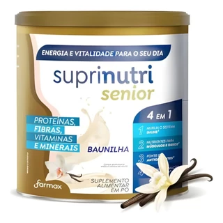 Suprinutri Senior Em Pó Sabor Baunilha 400g Ganho De Peso