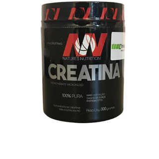Creatina CREAPURE Monohidratada 300g - Natures Nutrition 100% Pura