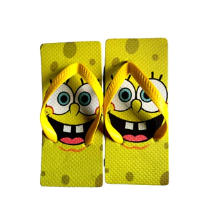 Chinelo Quadrado Oriental Bob Esponja Square