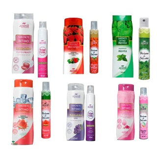 Kit com 30 unidades 15 Perfume de Calcinha + 15 Sabonete íntimo
