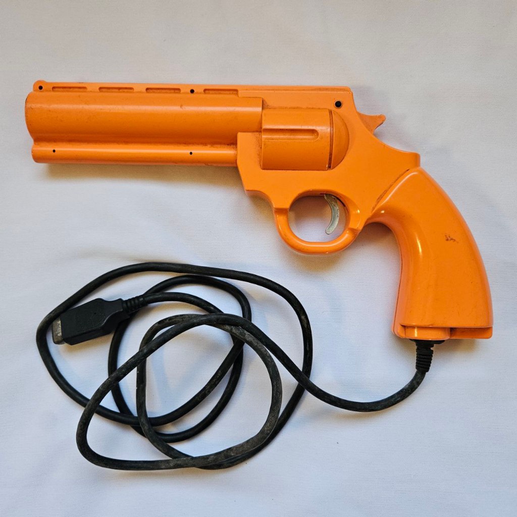 Pistola American Laser Games Gamegun Panasonic 3do - Não testada