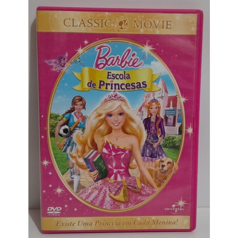 DVD Original do Filme Infantil Barbie Escola de Princesas - Universal ...