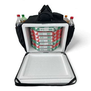 Bag para fazer entregas delivery com isopor