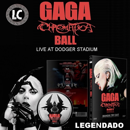 DVD Lady Gaga Chromatica Ball LIVE AT DODGER STADIUM | Shopee Brasil