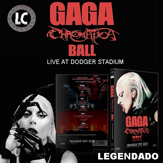 DVD Lady Gaga Chromatica Ball LIVE AT DODGER STADIUM | Shopee Brasil
