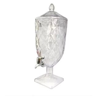 Suqueira Jarra Diamond Suco Agua 4,5 Litros Acrílico