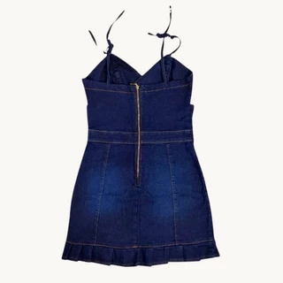 vestido jeans feminino, vestido de festa moda tendência