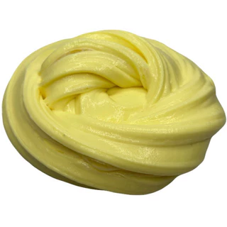 slime fluffy glossy thick de banana eslaime