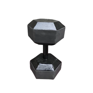 5kg ate 10kg Halter emborrachado de cimento - Halter sextavado - Peso de Academia