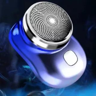 Barbeador EléTrico PortáTil Mini Aparador De Barba Reciprocador CabeçA De Corte RecarregáVel