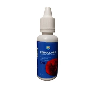 ZEROCLORO 20ml Condicionador de Água de Alto Rendimento para aquário com aloe vera e vitamina C trata 800 litros de agua