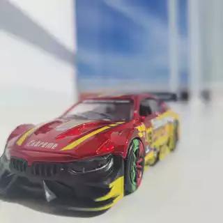 Carrinho ferro Miniatura Racing metal coleção brinquedos.