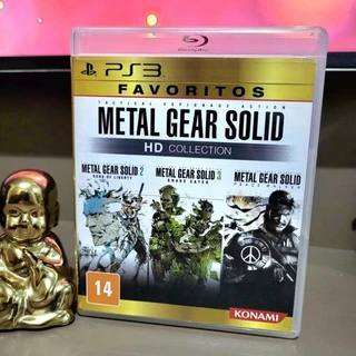 Metal gear hd Collection PS3 Original Mídia Física Usado