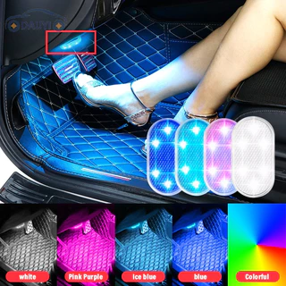 1 Peça Mini Interior Do Carro Toque Ambient Luz Teto Leitura De LED Estilo Noite De Carregamento USB