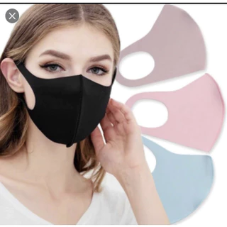 Mascaras Tecido Rosto Proteção Lavável Não Descartável（cor enviada aleatoriamente）