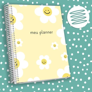 Planner Diário Permanente Não Datado Capa Dura 15x21cm :: MP9 | FábriCaderno