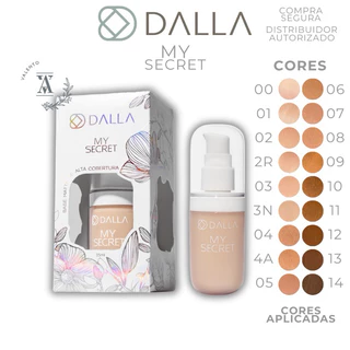 Base de Alta Cobertura Dalla My Secret Efeito Matte