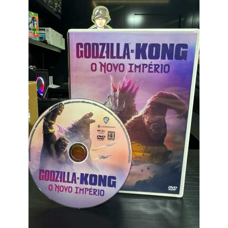 Dvd Filme Godzilla E Kong - O Novo Império (2024 - Dublado | Shopee Brasil