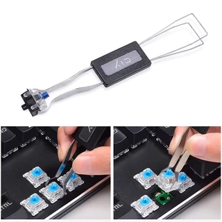 Removedor extrator de Switch e Teclas Keycaps de Teclado Mecânico 2 em 1