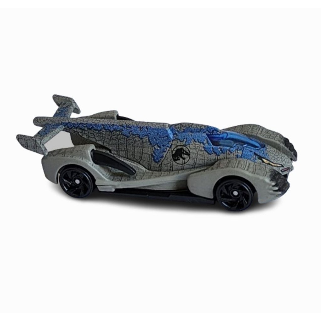 Hot Wheels Jurassic World Mattel Veliciraptor Blue Loose