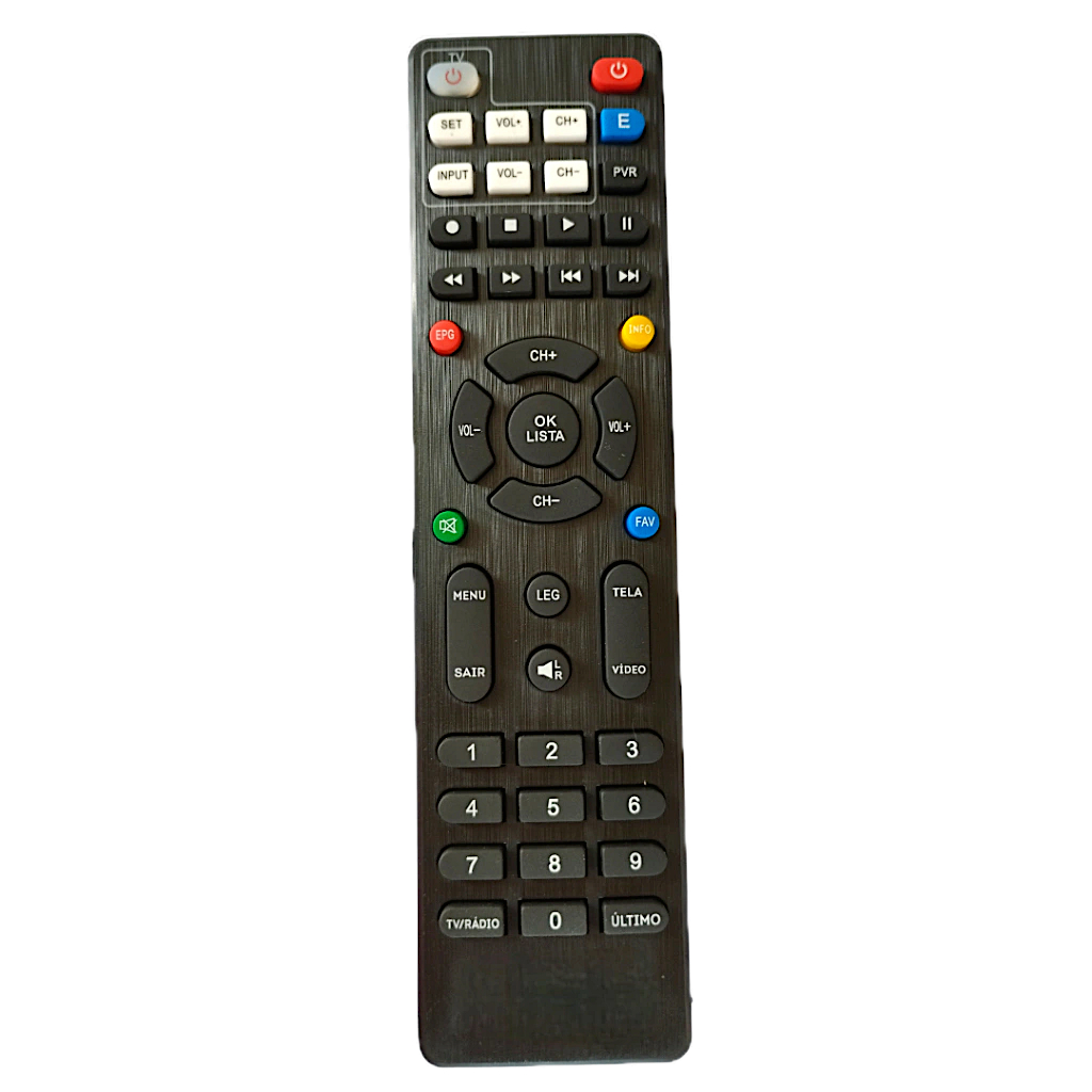 Controle Receptor Digital Satmax Etrs57 Elsys LE 7344