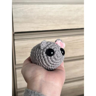 amigurumi chaveiro hamster coitadolândia (com música personalizada)