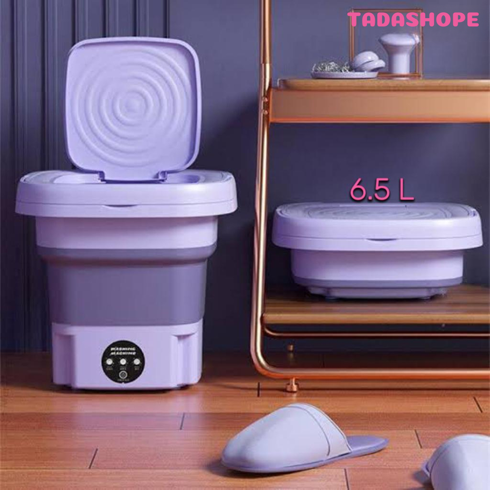 Mini máquina de lavar roupa dobrável portátil moderna máquina de lavar automática roupa TADASHOPE