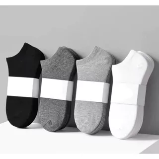 Kit 3,6,9,12,15,18 Pares Meia Unissex Esporte Cano Curto Soquete Meia Algodão