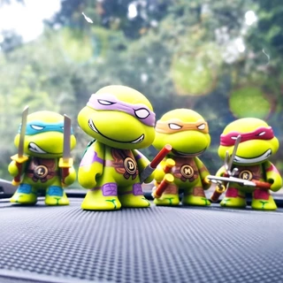 Bonecos Figuras de Ação Bonecos de Ação Tartarugas Ninja Enfeite Para Carro Leonardo /Donatello /Raphael /Michelangelo