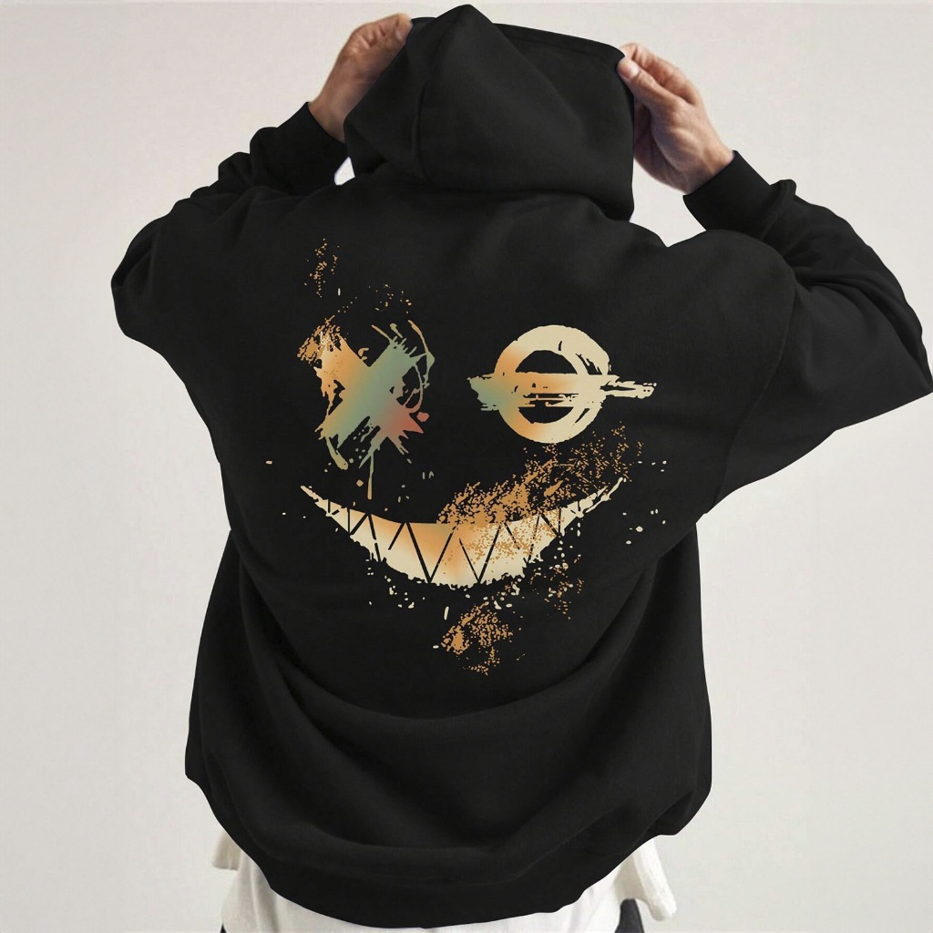 Casaco de Moletom XO Manfinity Blusa de Frio Unissex Swag Feminino e Masculino