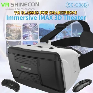 G06B Óculos de Realidade Virtual, IMAX Giant Screen, Filme 3D, Google Cardboard Box, Capacete VR Headset para Telefone