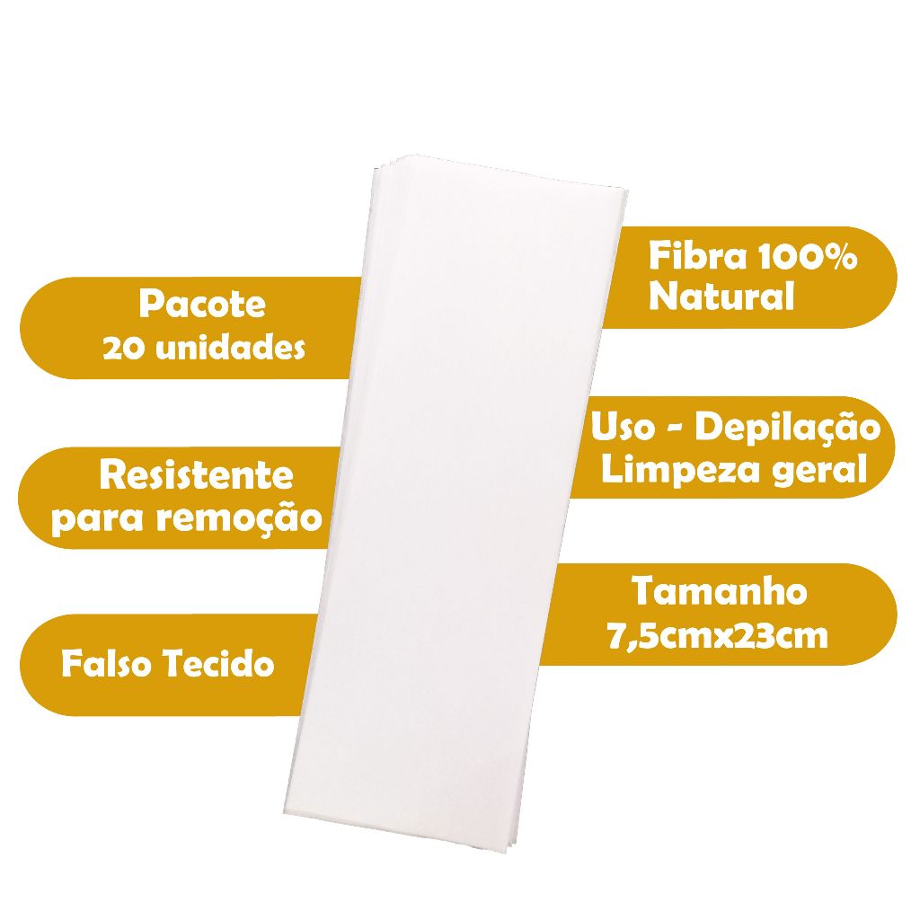 Cera Roll-on Depil Bella 2 unidades + 20 Lenços TNT | Shopee Brasil