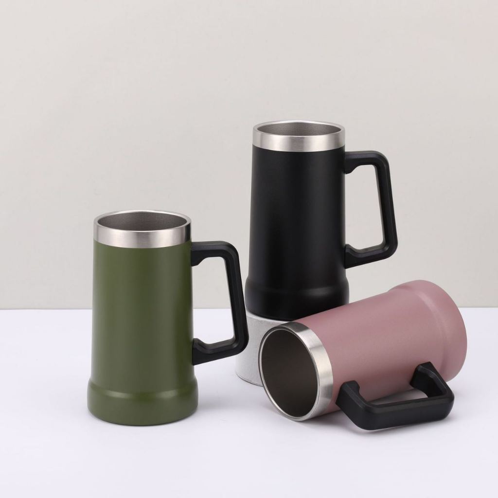 WD18 - Copo de Água Caneca Térmica 710ML Aço Inox Isolamento Térmico Gelado Quente Gelada
