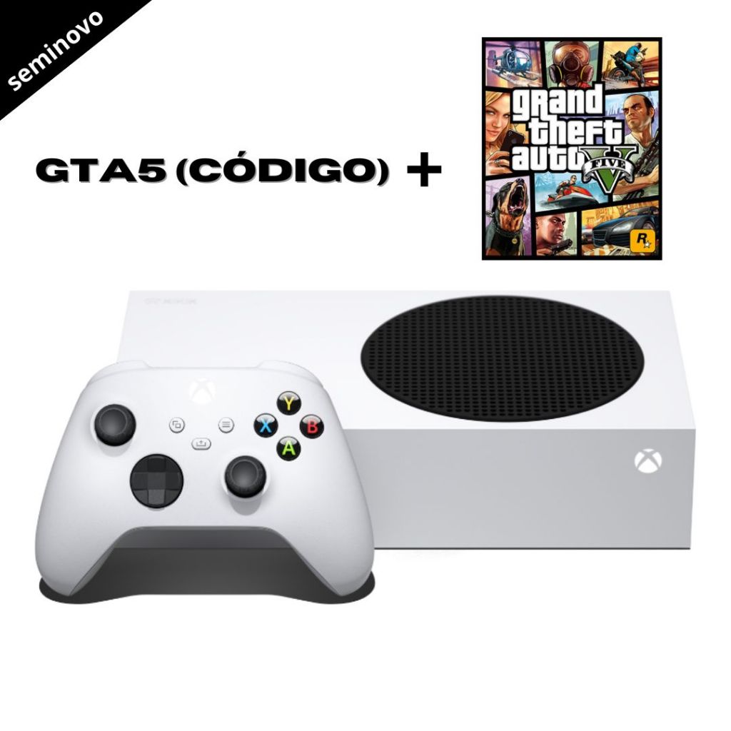 Microsoft xbox series s 512GB ssd alta velocidade 120hz sem controle
