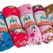 KIt 5 Unidades de mantinha Pet Cachorro e Gato