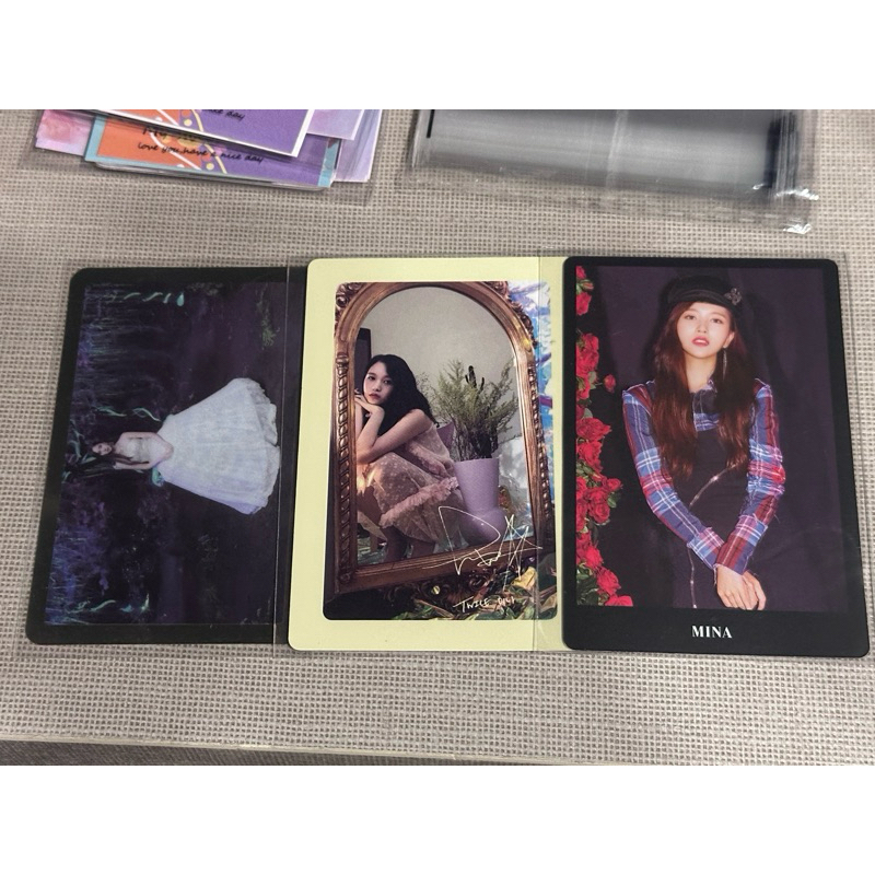Mina Twice Photocards Oficiais