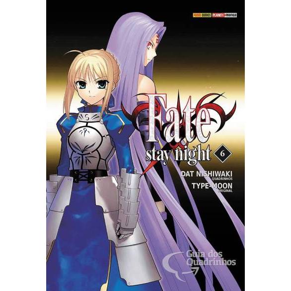 Mangá Fate Stay Night - Nº 1 ao Nº 20 Editora Panini Comics