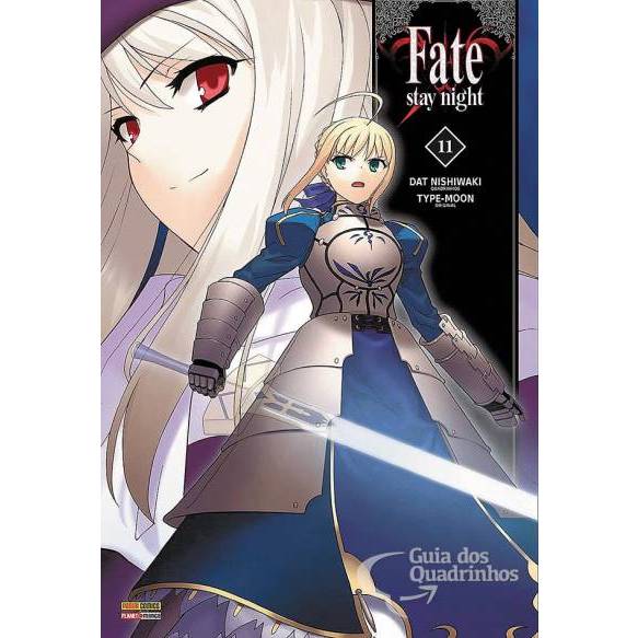 Mangá Fate Stay Night - Nº 1 ao Nº 20 Editora Panini Comics